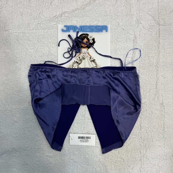 Reformation Beba 🕸Silk🕸 Two Piece | Jacaranda 🎉SALE🎀 NEW - Picture 10 of 15